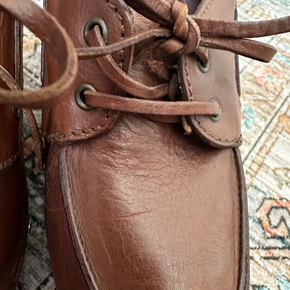 Ralph Lauren Purple Label Brown Mules with Gold Studs - Picture 6 of 9